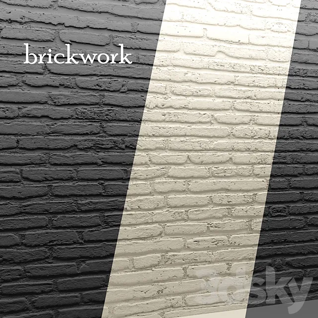 An old bricklaying 3D Model