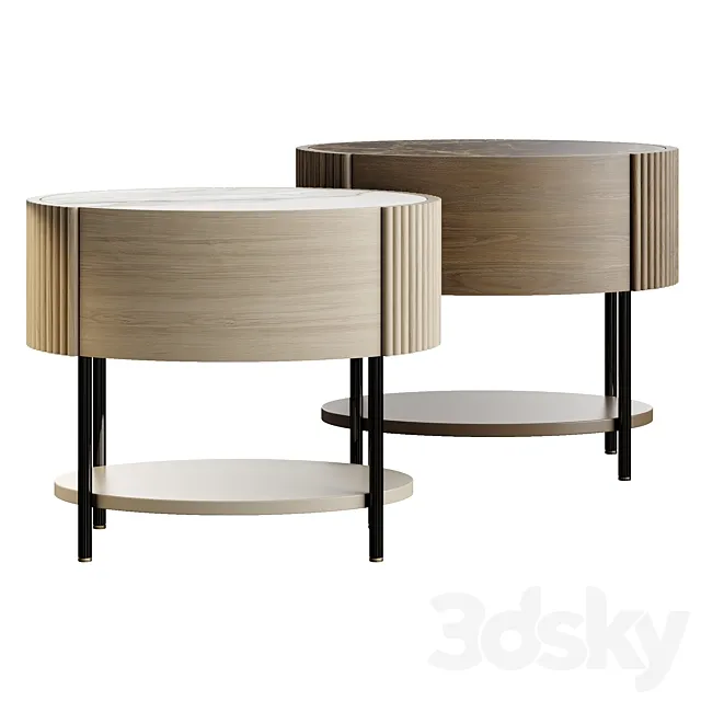 Ana Roque Benny Bedside Table 3D Model