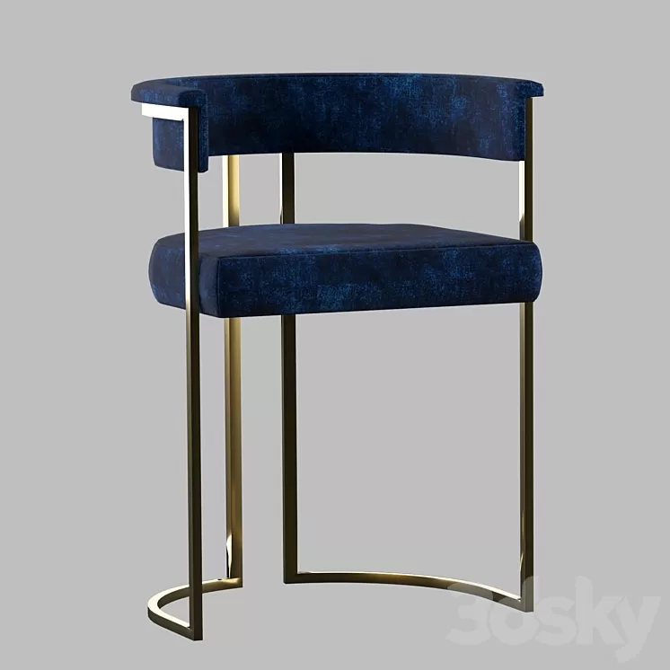 Ana roque interiors norma Chair 3D Model