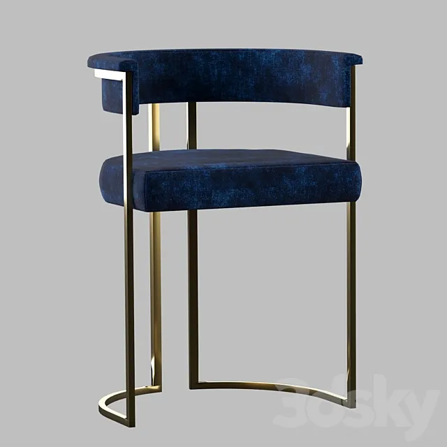 Ana roque interiors norma Chair 3DModel