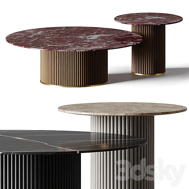 Ana Roque Perry Coffee Tables 3D Model