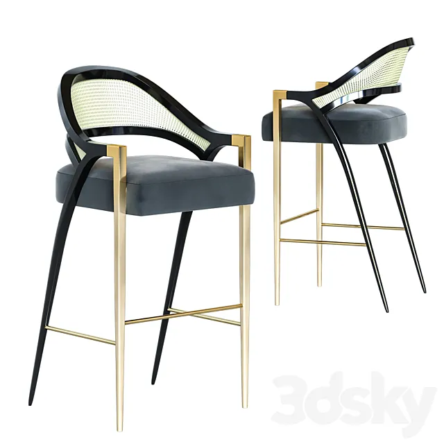 Anais dining chair 3DModel