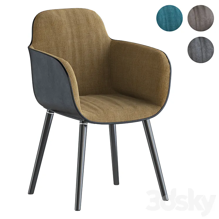 Anat Armchair Soft 3.0 3D Model Free