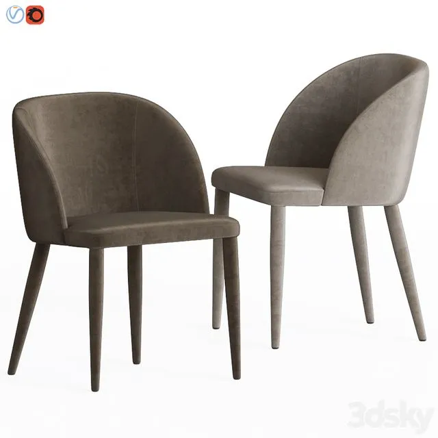 Anatheme Dining Chair Laredoute 3D Model