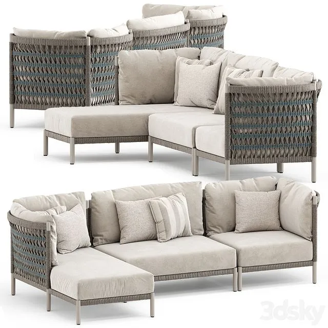 Anatra collection set by Janus et cie 3D Model
