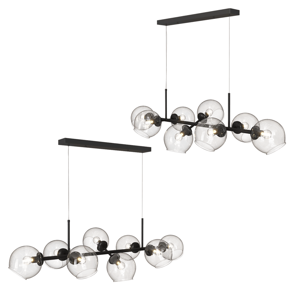 ANCARD - Chandelier 8 Lamp 3D Model