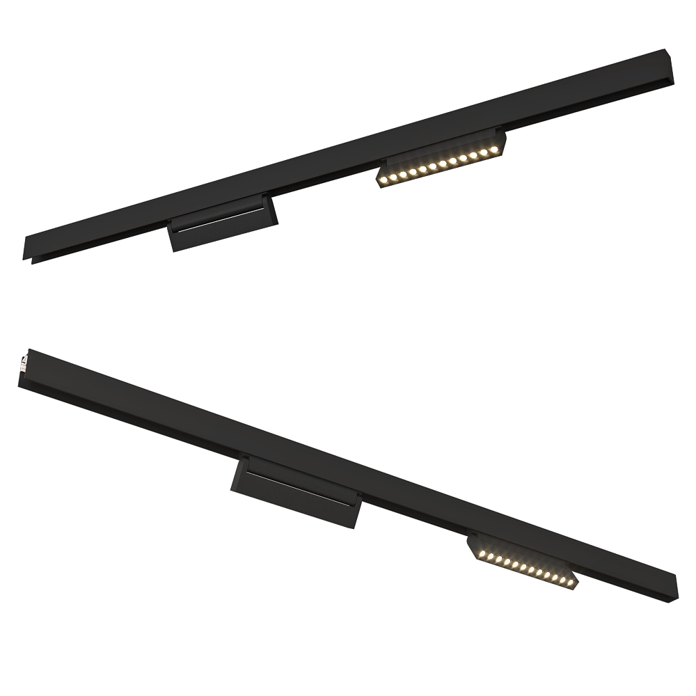 ANCARD - Magnetic system lamp FLEX DOT 222mm 3D Model