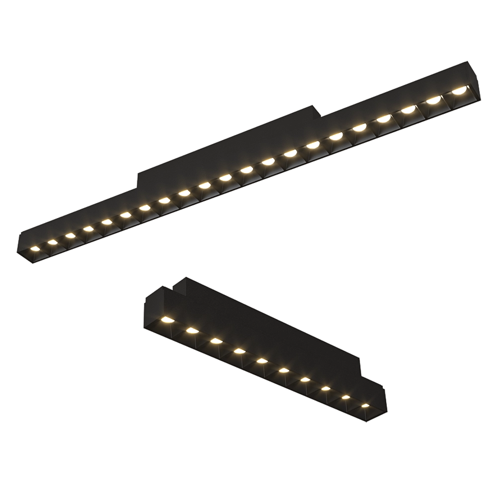 ANCARD - Magnetic system luminaire LINE DOT 3D Model