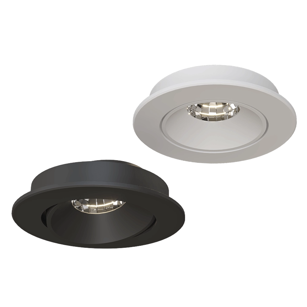 ANCARD - Recessed turning recessed luminaire 65mm 3D Model