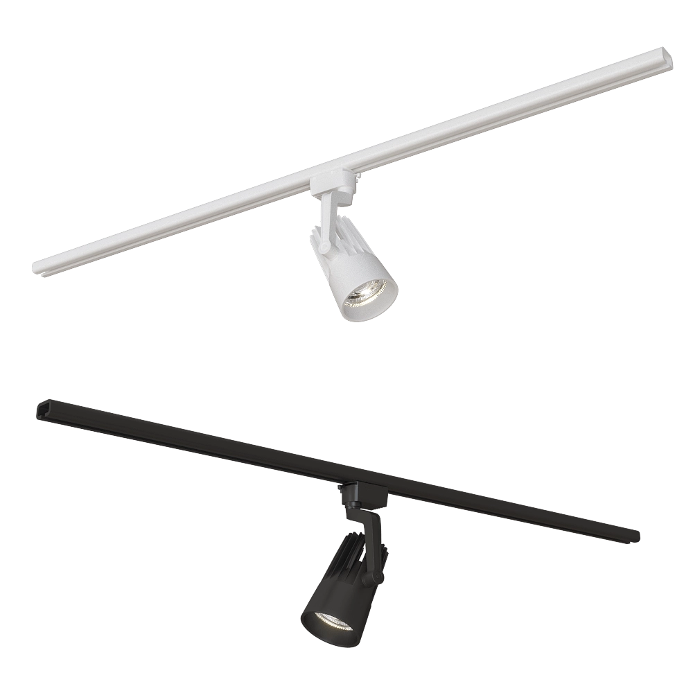 ANCARD - Track luminaire 144mm 3D Model