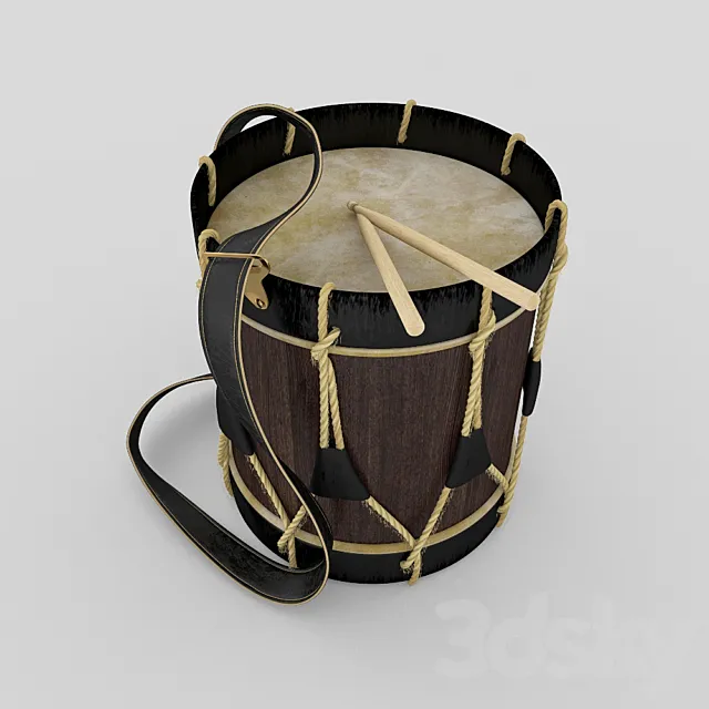 Ancient hussar drum Free Download