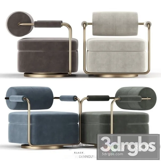 Anderson Armchair 3D Model Free