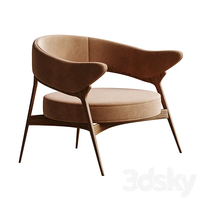 Andorinha Armchair 3D Model