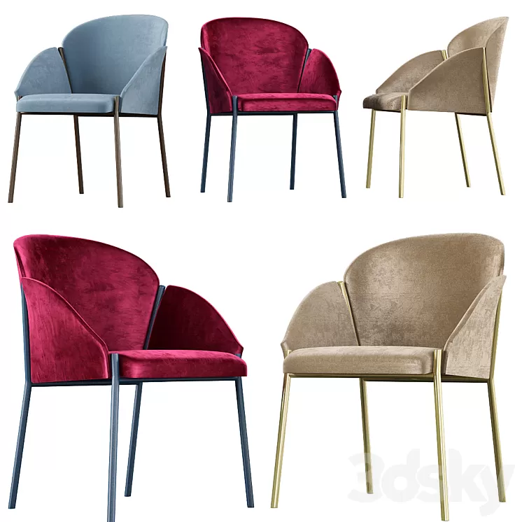 Andrea chair 3D Model