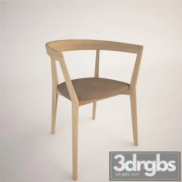 Andreu World New Carola Chair 3D Model Free
