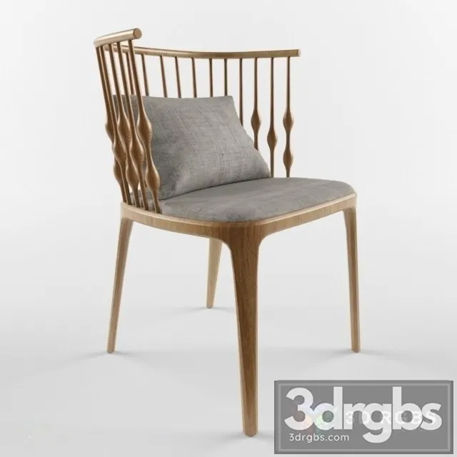 Andreu World Nub Chair 3D Model Free