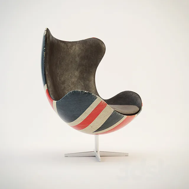 Andrew Martin Hirshorn Chair 3DModel