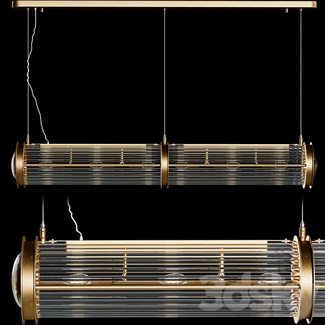Andrew Martin - Tubor pendant light 150 3DModel