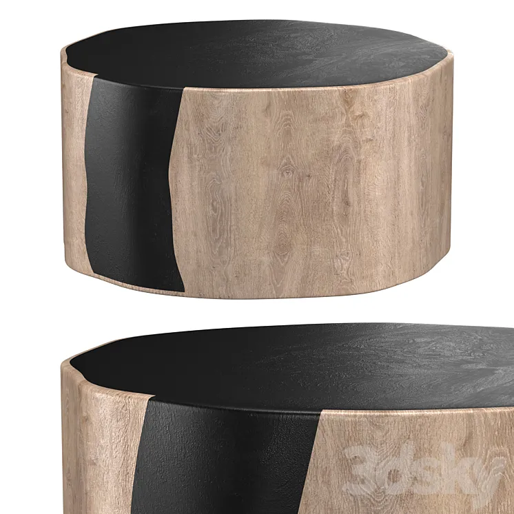 Andrianna Shamaris Side Table 3D Model Free