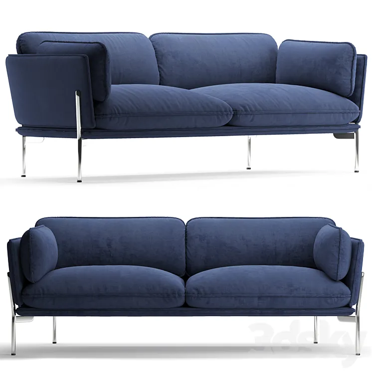 andTradition Cloud Sofa 3D Model Free