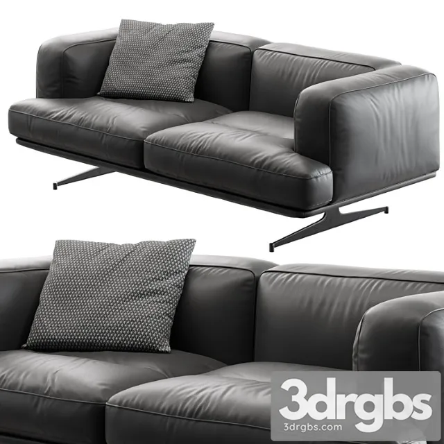 Andtradition Inland 2seat 3D Model Free