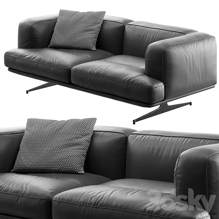 Andtradition Inland 2Seat 3D Model Free