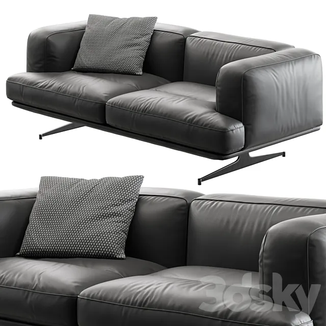 Andtradition Inland 2Seat 3D Model