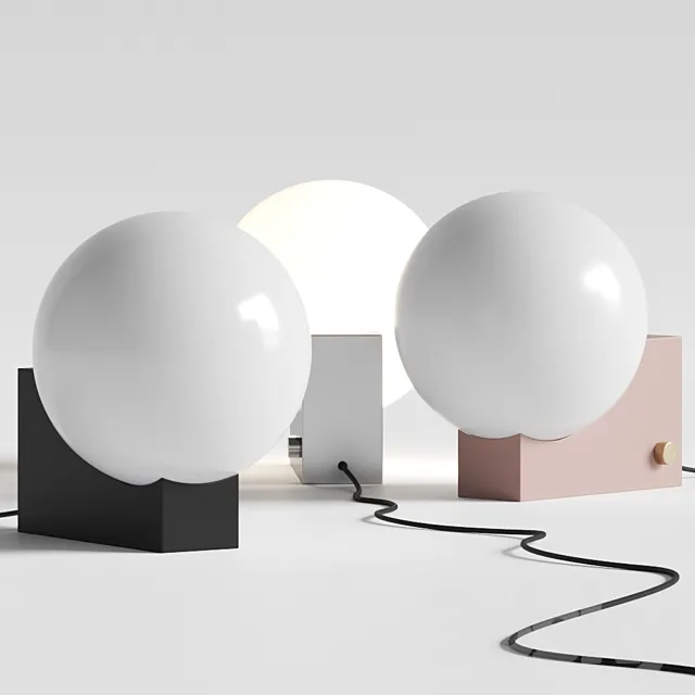 AndTradition Journey Table Lamps 3DModel