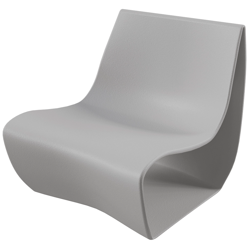 Anesis - Outdoor chair Sign Matt Large 3D Model