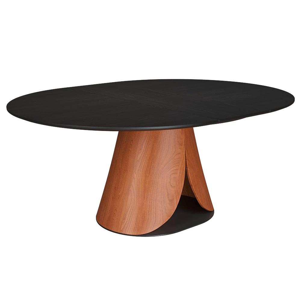 Anesis - Table KAPPA table black finish T167 3D Model