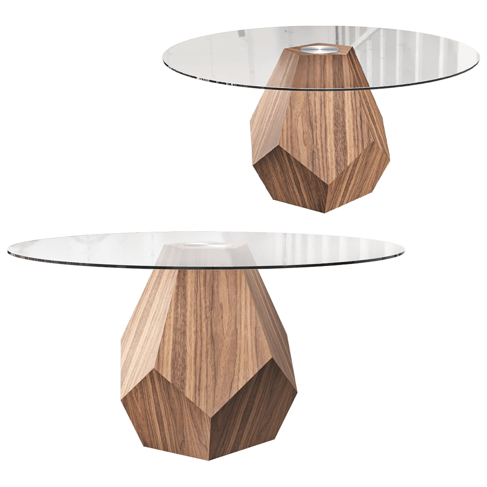 Angel Cerda - Dining table 1093 3D Model