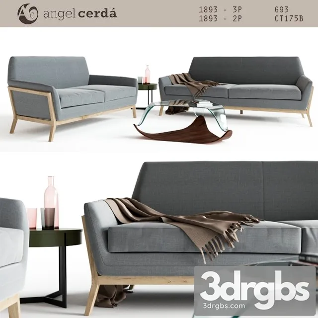 Angel Cerda Furniture 3D Model Download