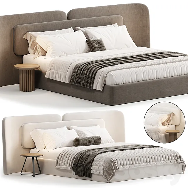 Angelo Bed By Roveconcepts 3D Model