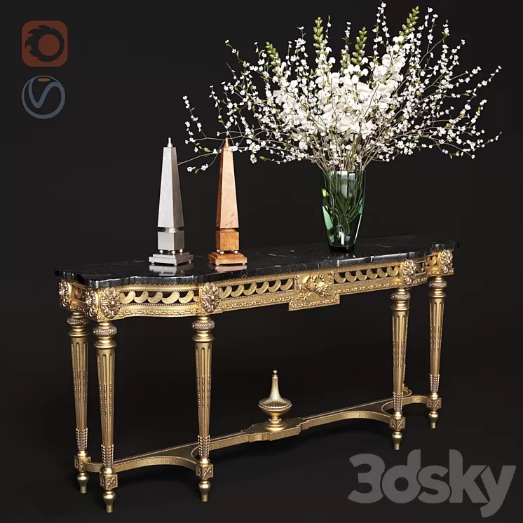 ANGELO CAPPELLINI ACCESSORIES console 3D Model