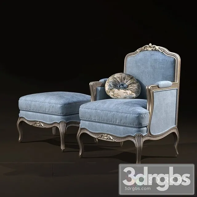 Angelo Cappellini Armchair 3 3D Model Free