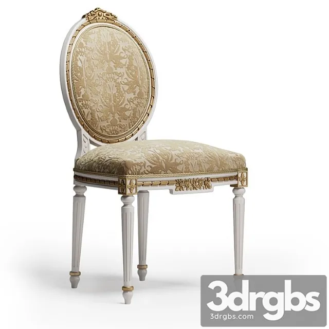 Angelo Cappellini Degas Chair Art 724 3D Model Free