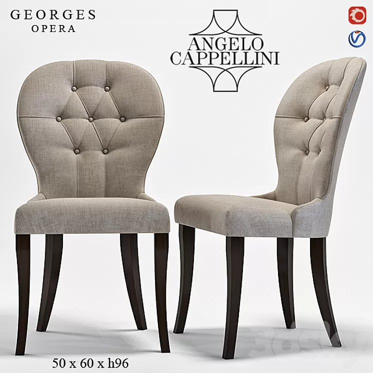 Angelo Cappellini GEORGES 3D Model