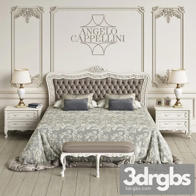 Angelo Cappellini Itaca Bedroom 3D Model Free