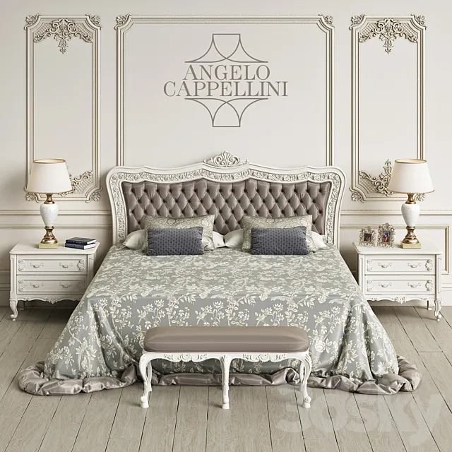 Angelo Cappellini Itaca Bedroom 3DModel