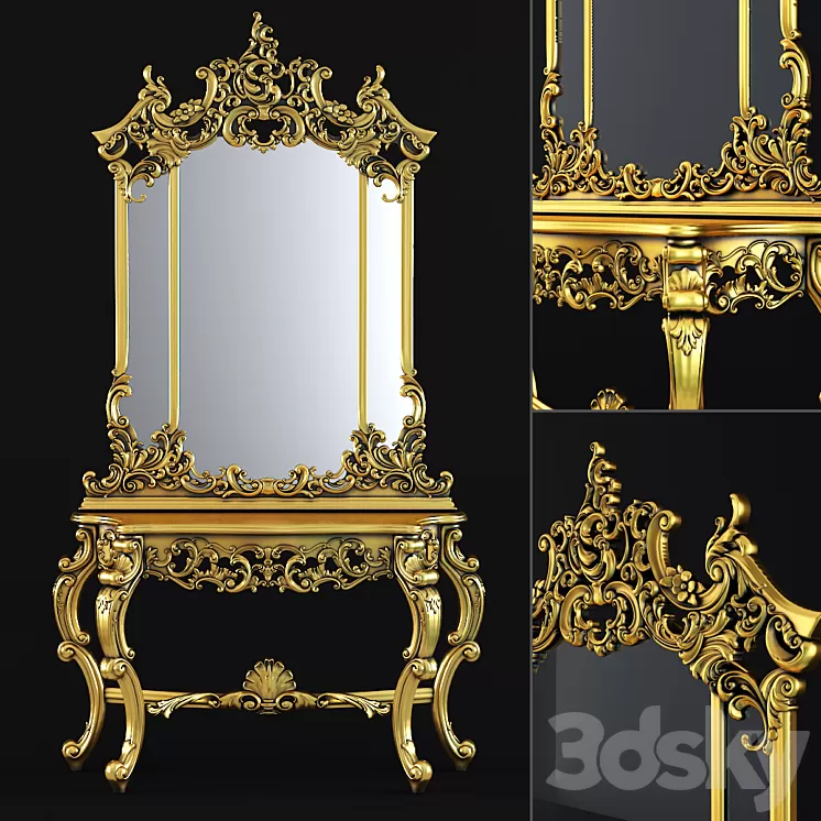 Angelo Cappellini Konsol 3D Model