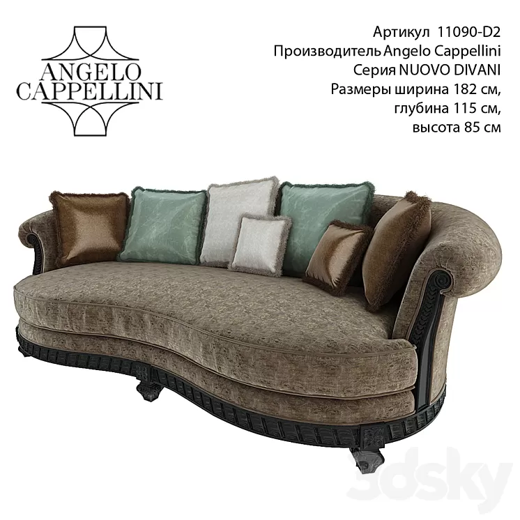 angelo cappellini nievo 3D Model