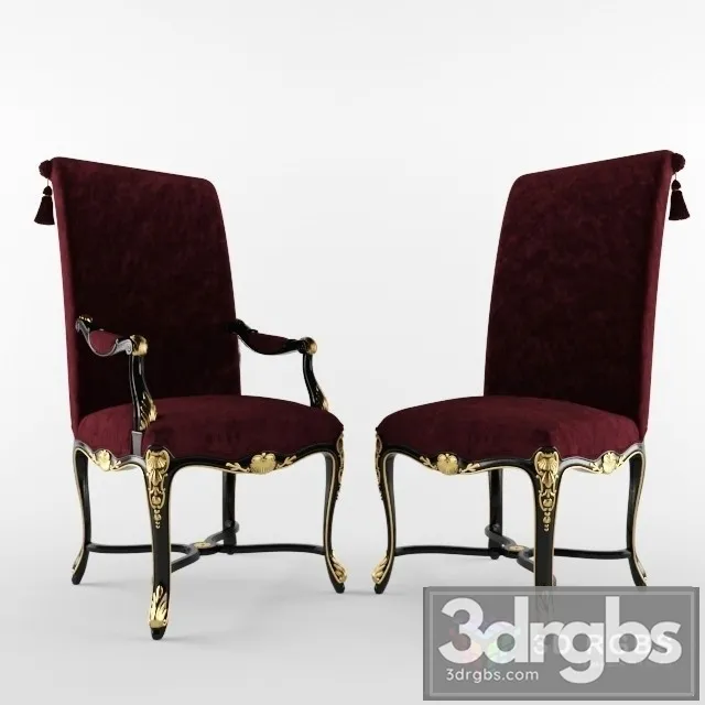 Angelo Cappellini W66 Chair 3D Model Free