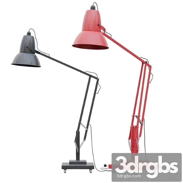 Anglepoise 1227 Giant Floor Lamp 3D Model Free