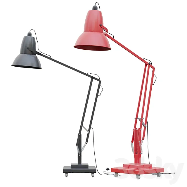 Anglepoise 1227 Giant Floor Lamp 3D Model