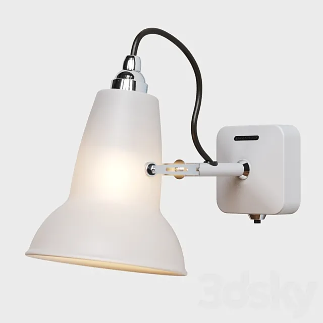 Anglepoise Original 1227 Mini Ceramic Wall Light 3D Model