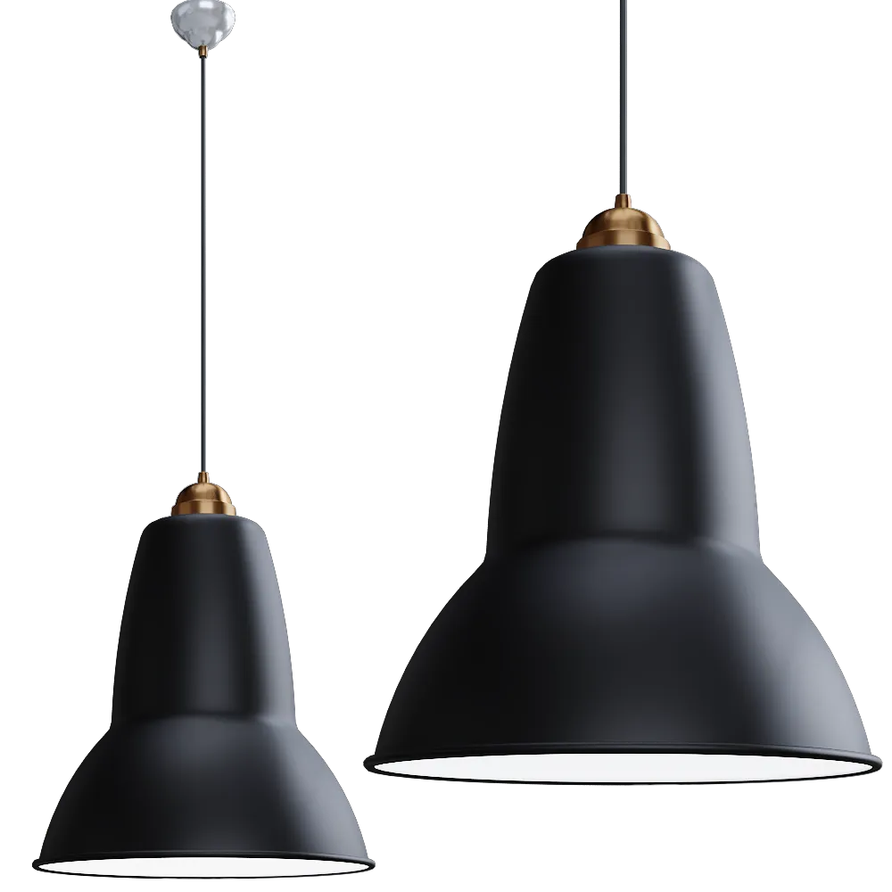 Anglepoise - Pendant lamp Original 1227 Brass Giant 3D Model
