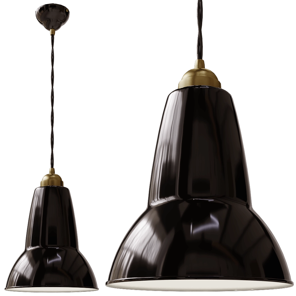 Anglepoise - Pendant lamp Original 1227 Brass Midi 3D Model