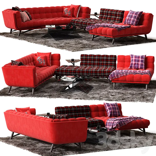 Angolo Sofa Roche Bobois 3DModel