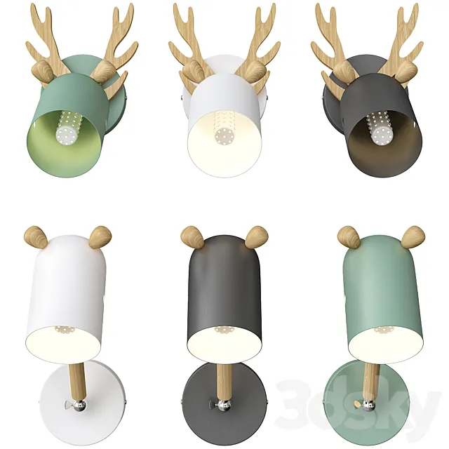 Animal by Anzazo Set 3D Model