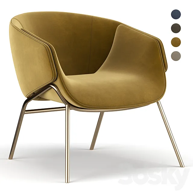 Anita armchair 3DModel